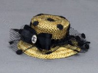 (image for) Ladies Straw Hat by Judith Blondell for Dollhouses