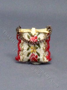 (image for) Vintage Miniature Embroidered Purse