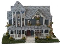 (image for) 1/144" Scale St. Beckham Gothic Victorian Dollhouse Kit