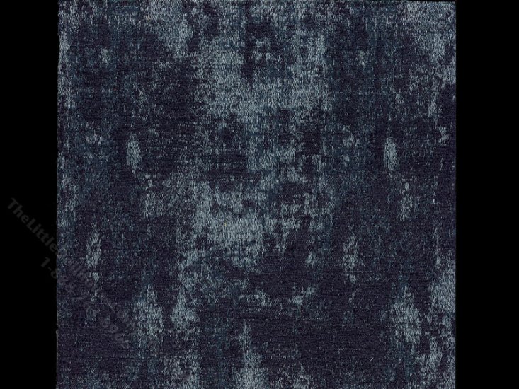 (image for) Miniature Reversible Blue and Multistripe Rug by PRD Miniatures