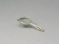 (image for) Dollhouse Scale Metal Strainer