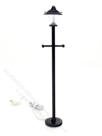 (image for) Miniature 12V Plug In Street Lamp for Dollhouses