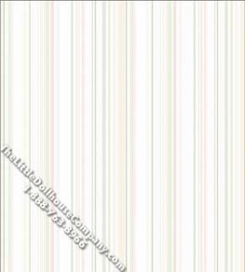 (image for) Dollhouse Scale Model Wallpaper Emma Green Stripe Pattern