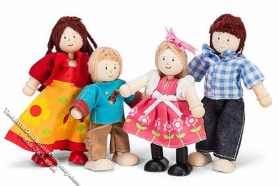 (image for) Wood and Rope Child Safe Dolls