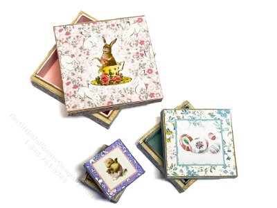 (image for) Miniature Easter Canterbury Boxes-Set of 3 Kit