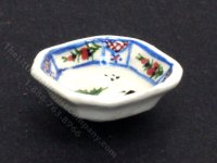 (image for) Miniature Porcelain Quimper Man Bowl by Janice Crawley