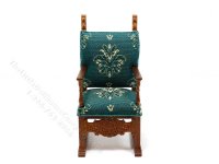 (image for) Miniature Jacobean Armchair for Dollhouses
