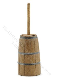 (image for) Miniature Butter Churn for Dollhouses