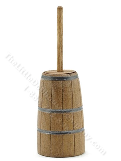 (image for) Miniature Butter Churn for Dollhouses