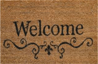 (image for) Miniature Welcome Mat for Dollhouses