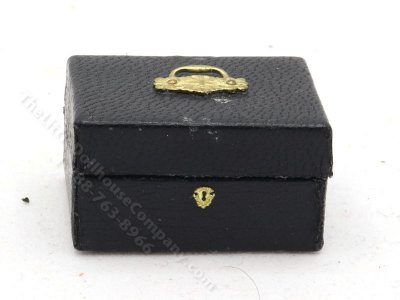 (image for) Miniature Leather Lock Box by Judith Blondell