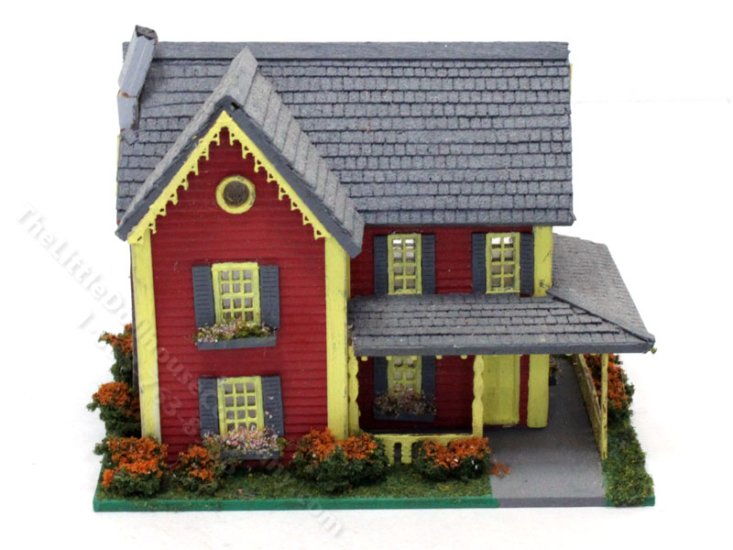 (image for) 1:144 Scale Country Style Assembled Dollhouse