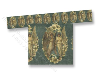 (image for) Dollhouse Scale Model Wallpaper Borders