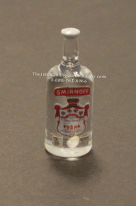 (image for) Dollhouse Scale Model Replica Smirnoff Vodka