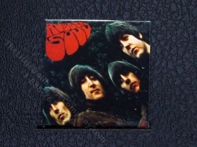 (image for) Miniature The Beatles "Rubber Soul" Vinyl Record