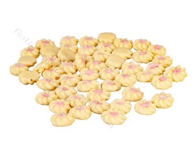 (image for) Miniature Shortbread Cookies with Pink Filling for Dollhouses