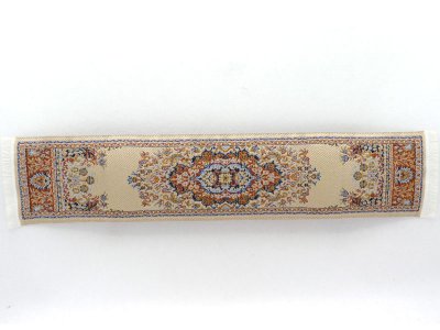(image for) Miniature Beige Runner Carpet for Dollhouses