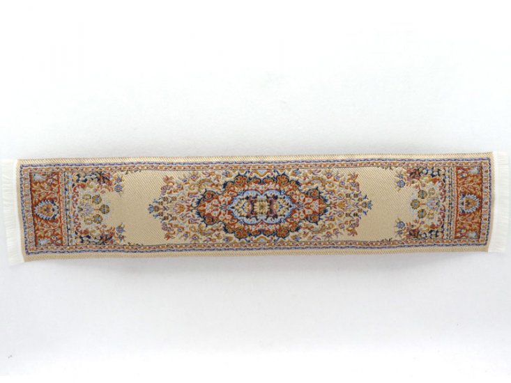 (image for) Miniature Beige Runner Carpet for Dollhouses