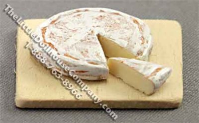 (image for) 1/2 Scale Brie Cheese on Cutting Board by Charlotte Willmott
