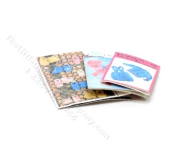 (image for) Miniature Knitting Patterns for Dollhouses