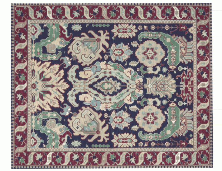 (image for) Miniature 2X-Small Scale Traditional Rug