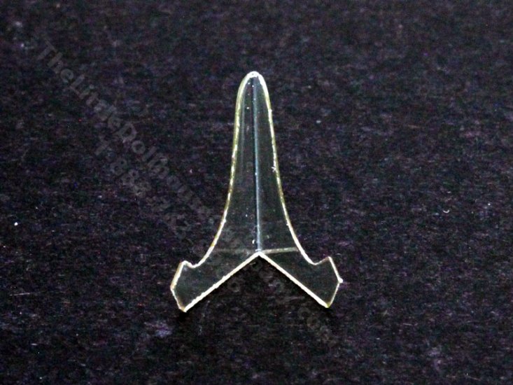 (image for) Miniature Transparent Plate Stand for Dollhouses