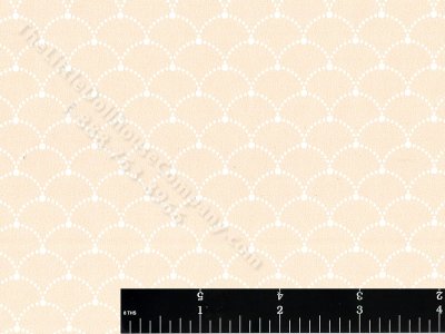 (image for) Peach Scales Miniature Wallpaper for Dollhouses