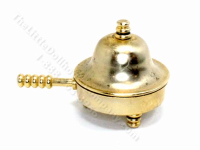 (image for) Miniature Brass Bed Warmer