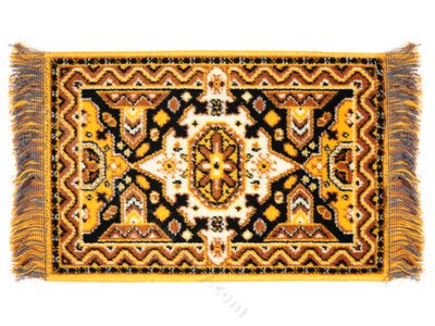 (image for) Miniature Sumak Rug - Yellow