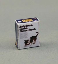 (image for) Dollhouse Scale Model Replica Cat Food