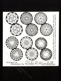 (image for) Miniature Round Doilies by Jeannetta Kendall for Dollhouses