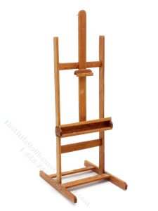 (image for) Miniature Easel with Canvas for Dollhouses