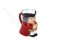(image for) Miniature Toby Jug for Dollhouses - Red