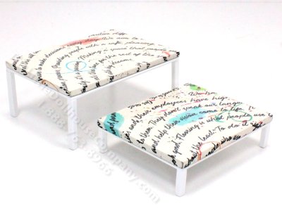 (image for) Miniature Set of Nesting Coffee Tables for Dollhouses