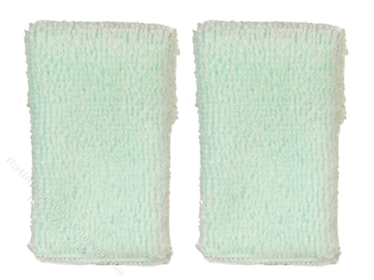 (image for) Miniature Light Blue Towels for Dollhouses