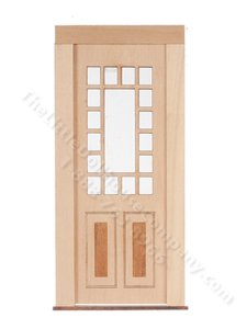 (image for) Dollhouse 17 Light, 2 Raised Panel Door