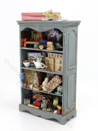 (image for) Miniature Child's Bookshelf by Twylla Charles for Dollhouses