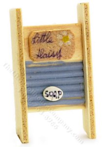 (image for) Miniature Washboard for Dollhouses