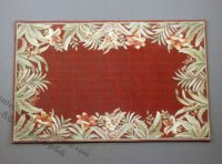 (image for) Dollhouse Scale Model Burgundy Carpet