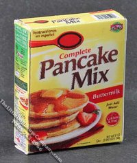 (image for) Miniature Pancake Mix Box