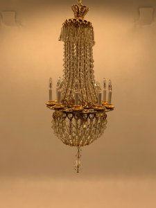 (image for) Dollhouse Scale Tall Ballroom Chandelier