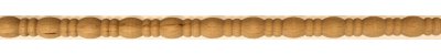 (image for) Milled Bead and Reel Pattern #2 Wood Strips