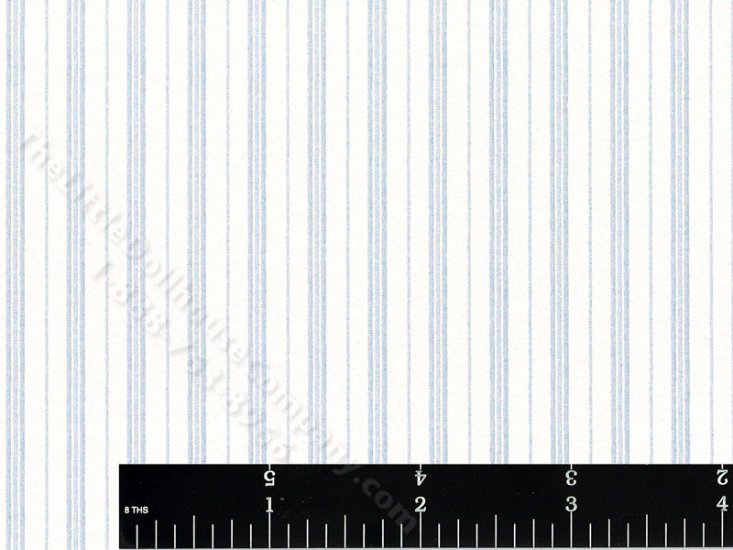 (image for) Miniature Blue Striped Wallpaper