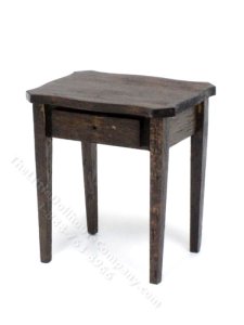 (image for) Vintage Miniature Walnut End Table For Dollhouses