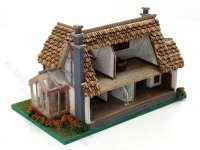 (image for) 1:144 Scale Storybook Tattington Cottage Assembled Dollhouse