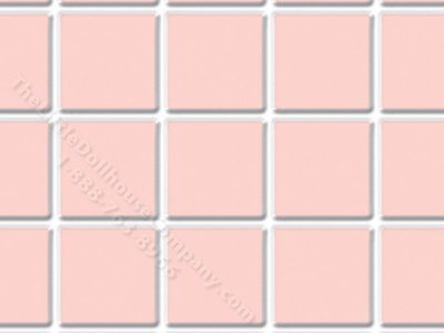 (image for) Miniature Pink Tile Floor