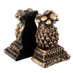 (image for) Pair of Pineapple Bookends