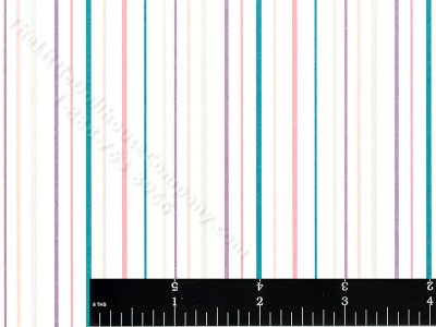 (image for) Jewel Stripe Pattern Miniature Wallpaper for Dollhouses