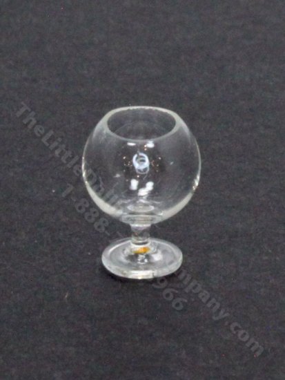 (image for) Miniature White Brandy Glass by Gerd Felka