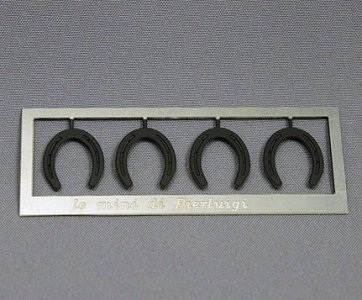 (image for) Dollhouse Scale Model Horseshoes